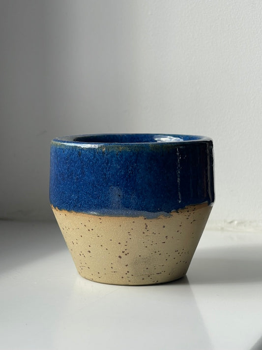 Flat White - V Cup - Dark Blue - 200ml